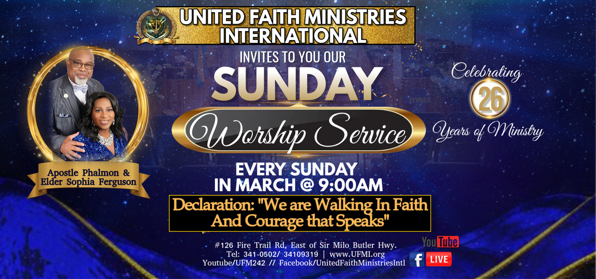 UFMI Sunday Worship March 2026 wbs