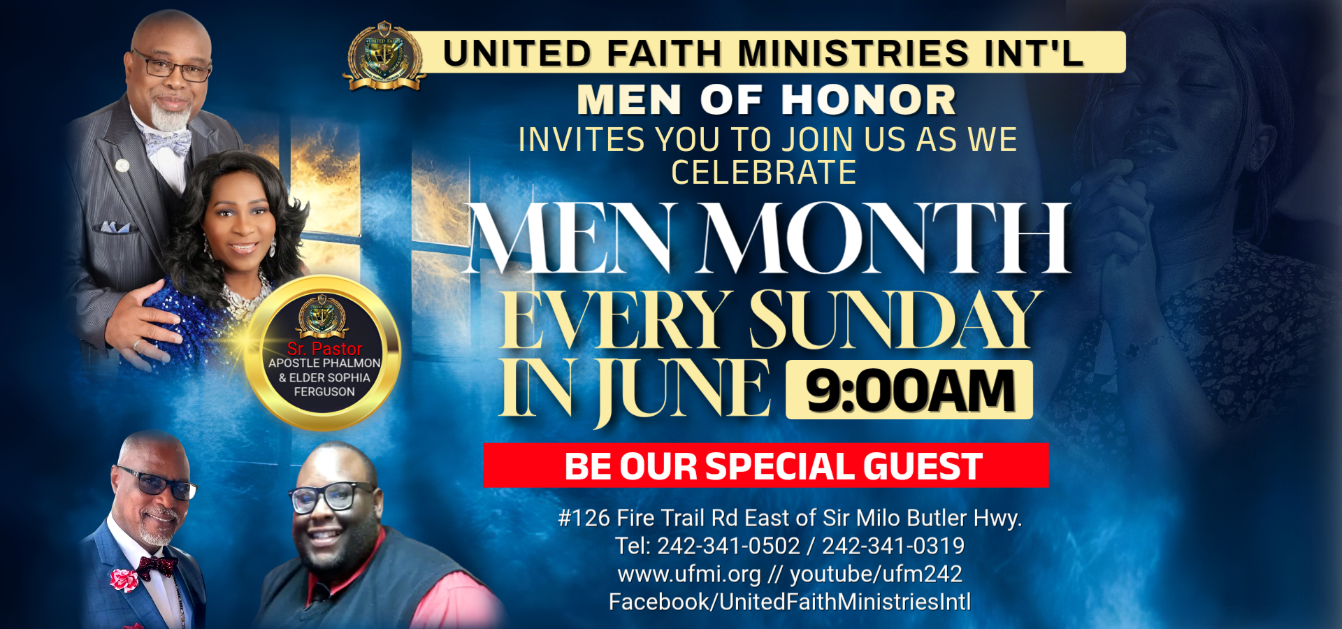 UFMI MEN MONTH Sunday Worship JUNE wbs