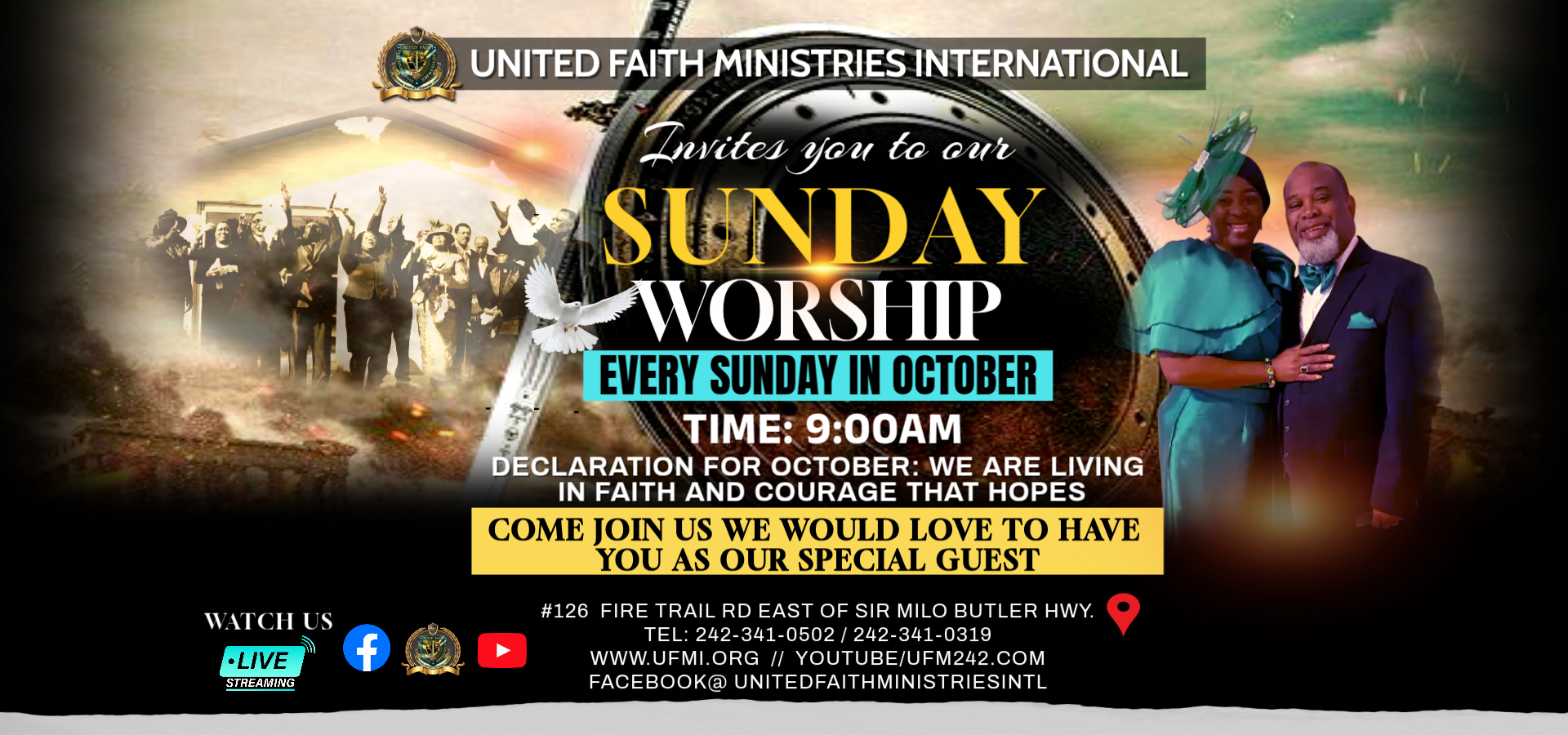 UFMI Sunday Service Invite OCT 2026 wbs